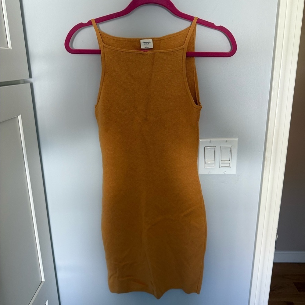 Abercrombie and Fitch Mustard Yellow Dress